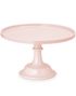 Fat med Stett til Godteri og Kaker 24x14,5 cm - Lys Rosa