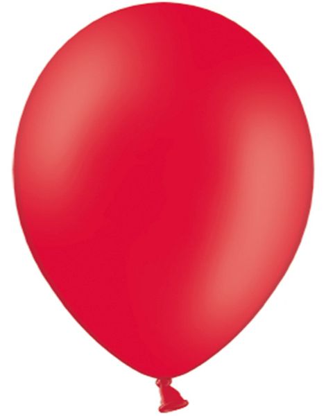 10 stk 30 cm - Röda Ballonger