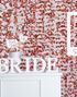 Rosegullfolierte Blomster Backdrop/Bakgrunn - 100 x 210 cm