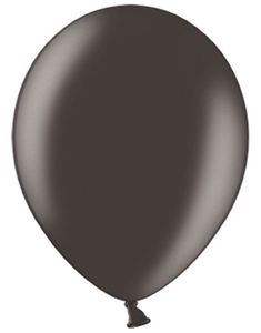 10 st 27 cm – Metallicsvarta Ballonger