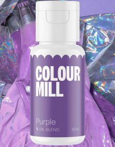 Colour Mill Lila Oljebaserad Livsmedelsfärg - 20ml