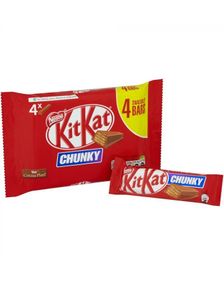 KitKat 4 Fingers Chunky Sjokolade 128 gram
