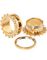 Victorian Flower Tunnel Piercing - Guld