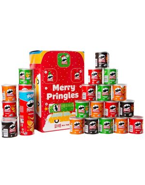 Kjempestor Pringles Adventskalender 1,08 kg