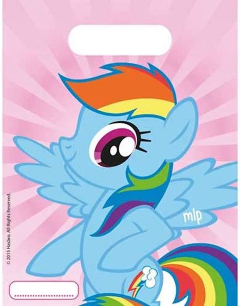 6 stk Godispåsar - My Little Pony