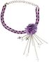 Lilla - Gotisk Blomst Choker