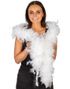 Feather Boa Hvit 150 cm