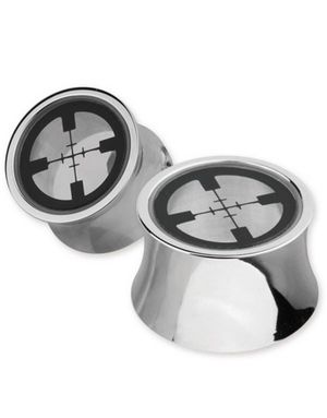Piercing Plugg med Kikar-sikte