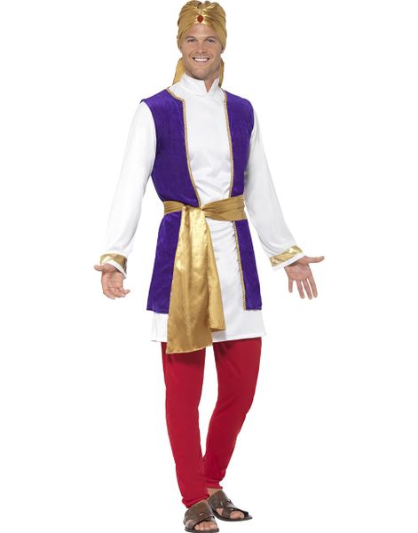 Arabiske Prinsen Aladdin Komplett Herrkostym