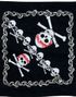 Pirate Skulls - Svart Bandana