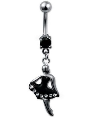 Cocktail Lady Navelpiercing - Svart