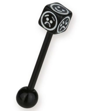 Diffrent Faces Black - Tungpiercing