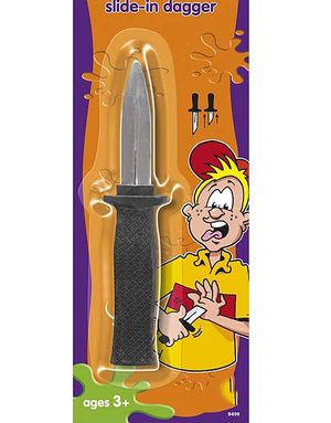 Slide in Dagger - Låtsaskniv/Dagger 18,5 cm