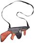 Tommy Gun Kostymväska med Fotorealistiskt Print 37x18 cm