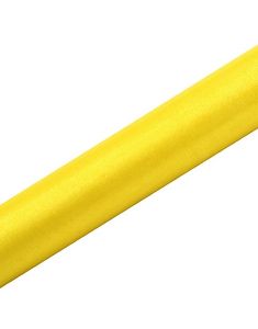 GUL Genomskinlig Organzalöpare 36 cm x 9 meter