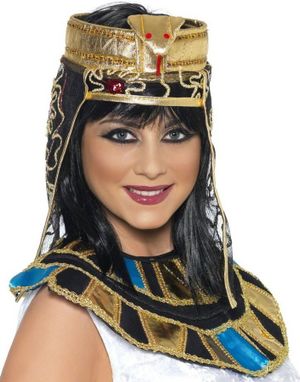 Egyptisk Prinsessa Huvudbonad