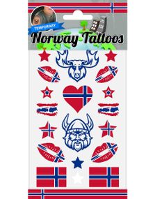  Norge - Tillfälliga tatueringar