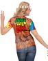 Fotorealistisk Hippie T-shirt (Dam)