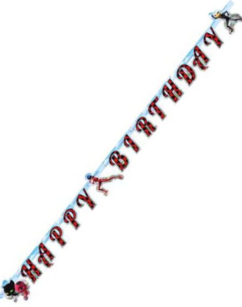 Happy Birthday Banner 2 Meter - Miraculous 