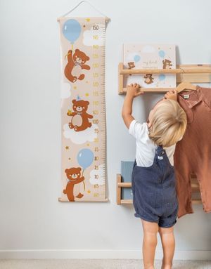 Høydemåler Teddybjørn 60-150 Cm - My First Birthday