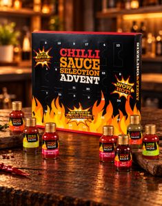 Chilisaus adventskalender 24 × 20 ml