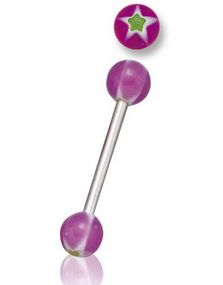 Purple With Star - Tungpiercing