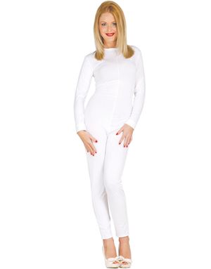 Vit Jumpsuit/Bodysuit till Dam