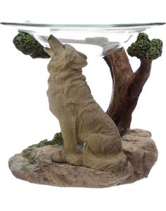 Spirit of the Forest - Ulven i Skogen Oljebrenner - 10,5 cm