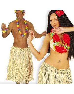 Lång Hawaiikjol