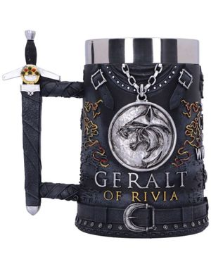 The Witcher Geralt Of Rivia Stort Luksuriøst Krus / Seidel 15,5 cm