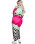 Totally 80's Tracksuit - Grilldress/Treningsdress til Dame - Store Størrelser