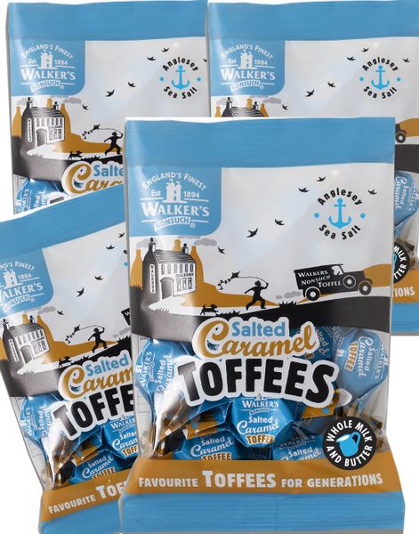 12 poser Walkers Salted Caramel Toffees – Hel Låda
