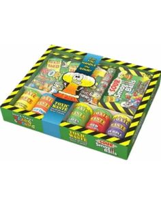 Toxic Waste Giant Gift Box - Presentförpackning med Olika Toxic Waste Godis 639 gram