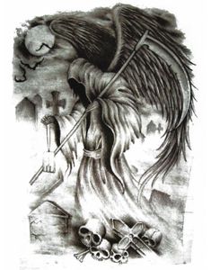 The Reaper (Fake Tattoo)