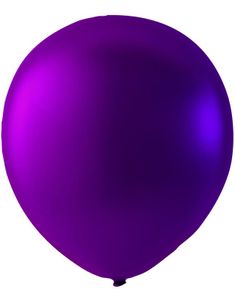 Lila Metallic Ballonger 30 cm - 100 stk MEGAPACK