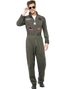 Lisensiert Top Gun Deluxe Pilotkostyme