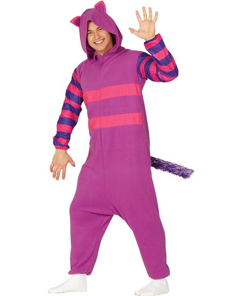 Cheshire Inpsirerad Kigurumi Unisex Dräkt