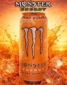 Monster Energy Ultra Sunrise Zero - Sockerfri 473 ml (USA Import)