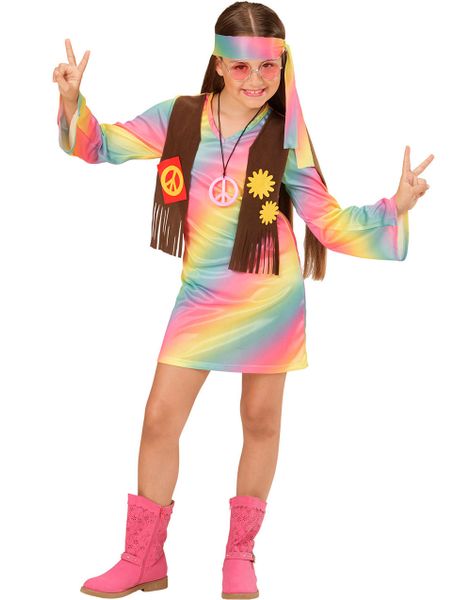 Hippiekostym till Flicka