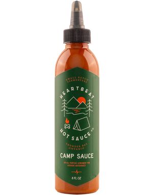 Heartbeat Hotsauce - Camp Sauce - Medium Sterk Chilisaus med Scotch Bonnet Chili 177 ml (Canada)