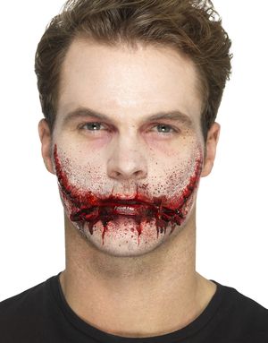 Stitched Smile - Latexsår med Fästningsmedel