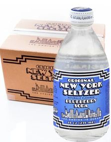 1801094400_512 st Original New York Seltzer Blueberry Soda - Läskedryck med Blåbärsmak - Hel Låda 3,55 Liter (USA)