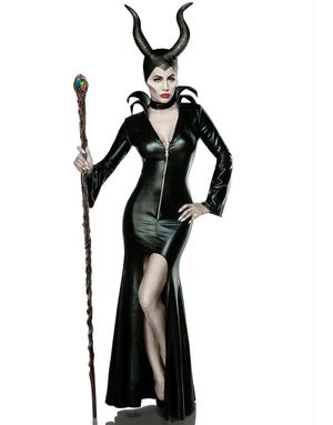 Maleficent Lyxkostym med Horn