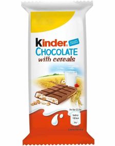 Liten Kinder Country Sjokoladeplate med Crispy Kornbiter 23,5 gram