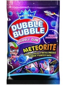 Dubble Bubble Meteorite Gum - Tungefargende Jordbærtyggegummi 85 gram