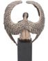 Angel's Reflection - Kontemplerende Englefigur i Bronse 26 cm