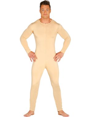 Hudfärgad Jumpsuit/Bodysuit till Man