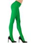Ensfarget Grønn Strømpebukse