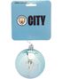 1 stk Offisiell Manchester City Julekule