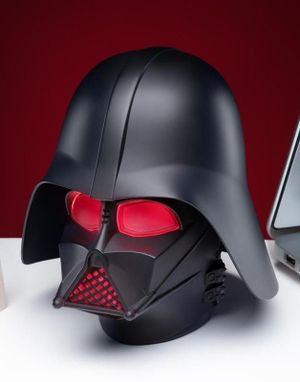 Licensierad Darth Vader figurljus med ljud 14 cm